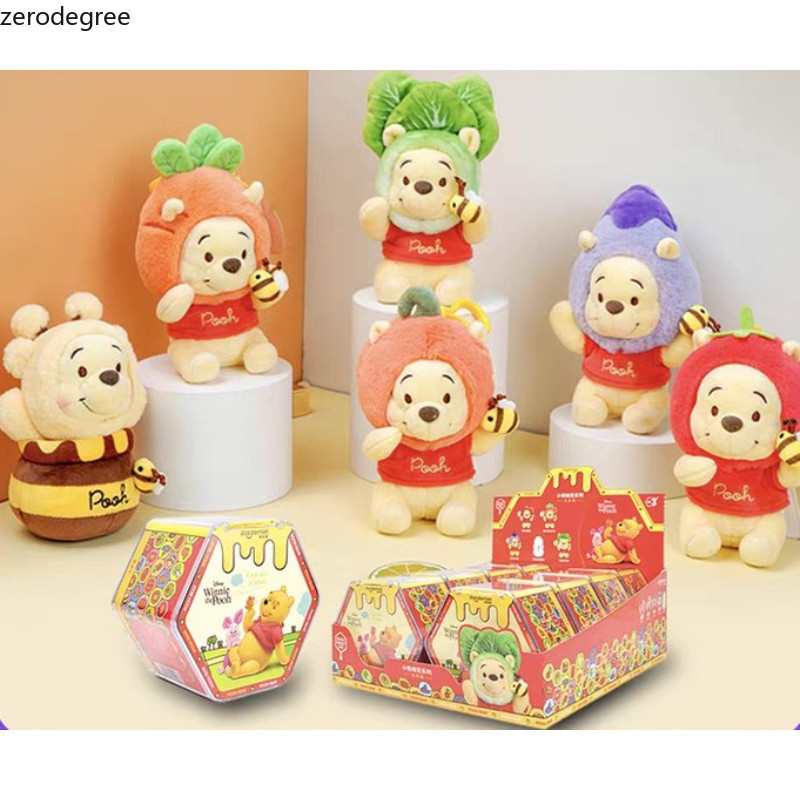 ใหม่ของแท้พูห์เก็บเกี่ยวตาบอดกล่องผลไม้พรรคจี้กล่องของขวัญของเล่นตุ๊กตาตุ๊กตาตุ๊กตาจี้ของขวัญน่ารัก