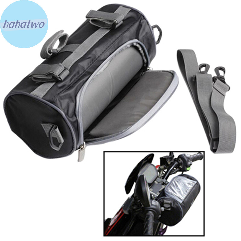 Ha Universal Motorcycle Windshield Bag Front Handlebar Fork Storage Container Bag TH