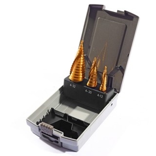 MAKITA มากีต้า MPD-41872 ดอก STEP DRILL 3 ดอก/ชุด ร่องเกลียว…