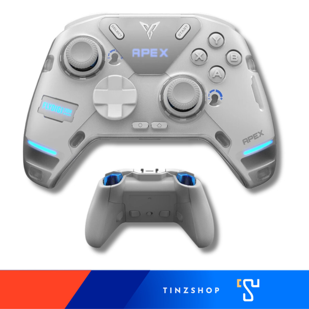 Tinzshop Joy Flydigi Apex4 Elite Gaming Controller Mechanical Design For PC/Windows, Nintendo Switch, Android, iOS (MFi)