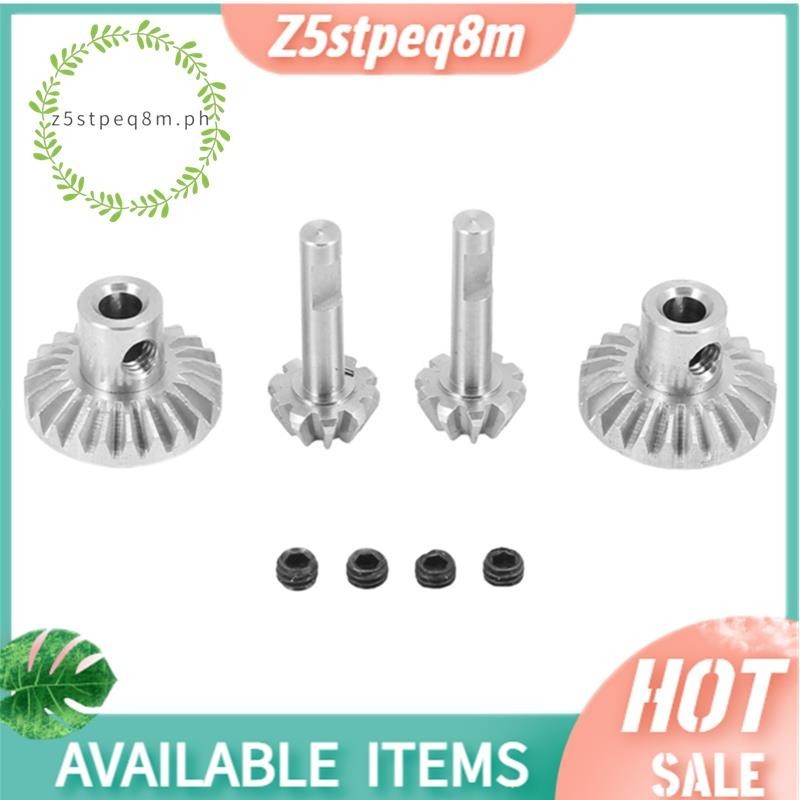 Z5stpeq8m4Pcs เหล็กด้านหน้าและด้านหลังเพลาเกียร์เพลาเกียร์ชุดสําหรับ WPL B24 B36 C14 C24 MN D90 MN99