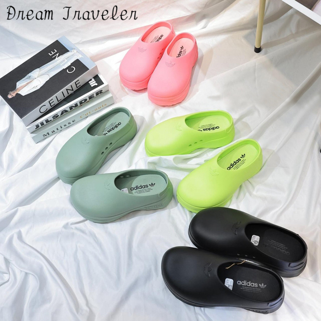 AD originals Stan Smith Mule Black Milk Tea Matcha Green Fluorescent Green IE4626