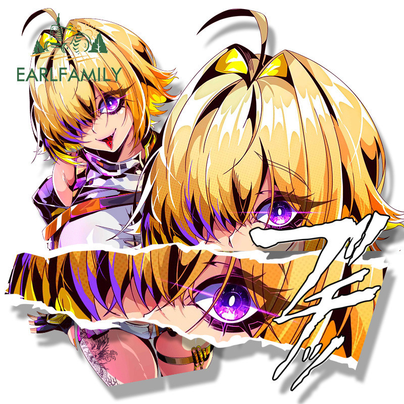 Earlfamily 13 ซม.Gyaru Elegg Fanart รถสติกเกอร์ร้อน NIKKE การ์ตูนแล็ปท็อปกันน้ํา Windows Decal Amusing Occlusion Scratch Racing อุปกรณ์เสริม