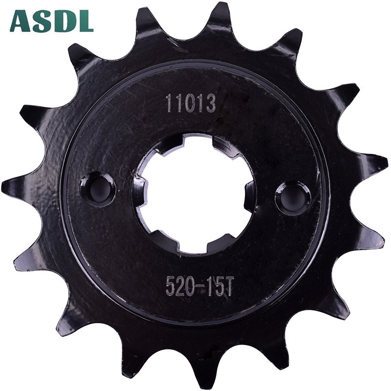 Asdl 520-15T มอเตอร์ไซด์เฟืองหน้าล้อสําหรับ Honda NS250 FEMC11 NSR250 R5K,K2,R6K,K2MC18
