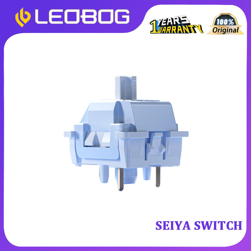 Leobog SEIYA switch สวิตช์เชิงเส้นแบบถอดเปลี่ยนได้ 5 พินคีย์บอร์ดสวิตช์แบบกําหนดเอง ADAPTS พร้อม hi7