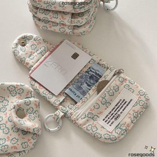 กระเป๋าใส่เหรียญนักเรียน ดอกกุหลาบ กระเป๋าสตางค์แฟชั่นน่ารัก…