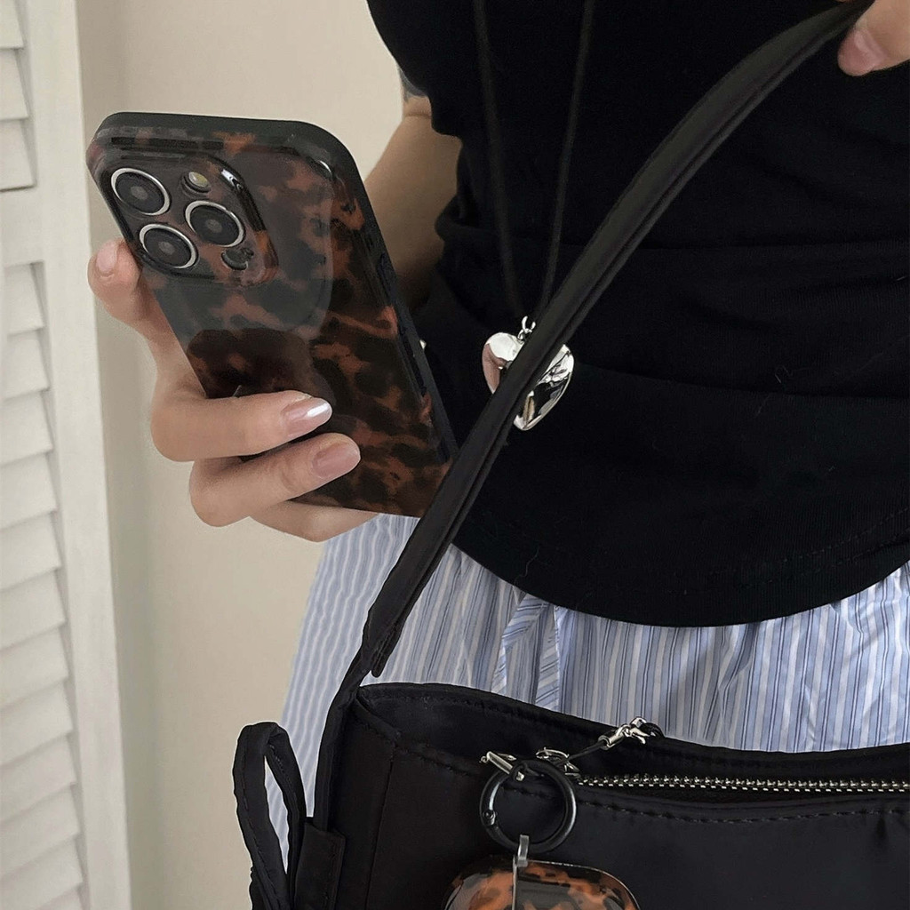 ขั้นสูงสีเหลืองอําพันเสือดาวรูปแบบกรณีสําหรับ ไอโฟน 16 15 14 13 12 11 มือโปร สูงสุด สร้อยข้อมือสั้นปกอ่อนครอบคลุมเต็มรูปแบบเลนส์ป้องกันการออกแบบ ต่อต้านตก - รูปที่ 7