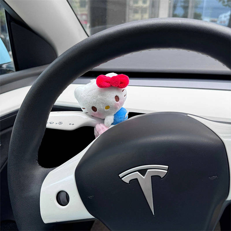 Cute Hot Side Sit Love Kitty Car Gear Decoration Car Wiper Turn Light Decoration Cute interior decoration for cars - รูปที่ 3