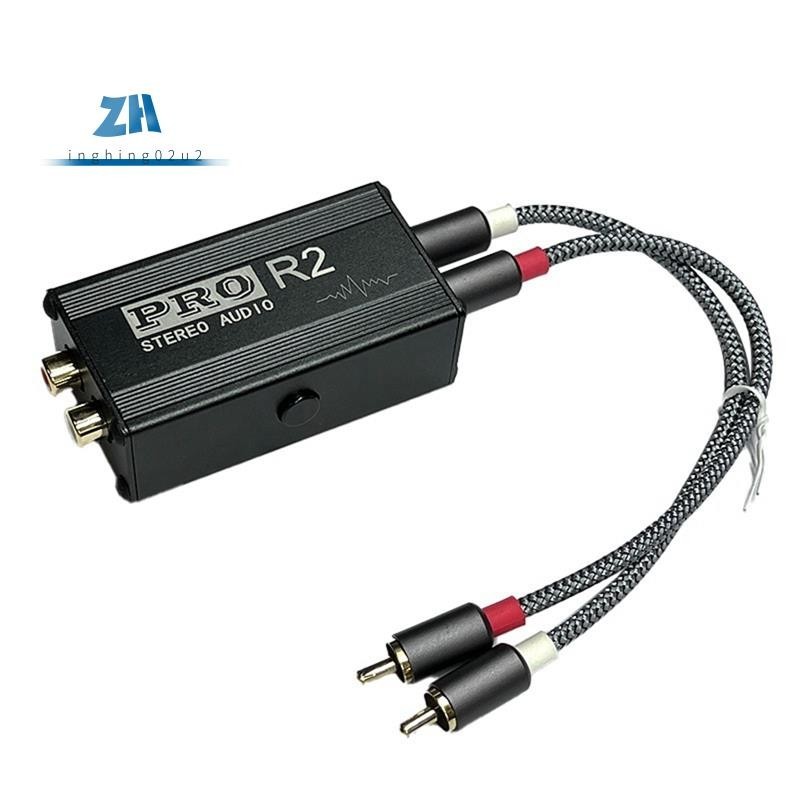 Ground Loop Audio Isolator Audio Noise Filter Noise Suppressor Isolator สําหรับพีซี