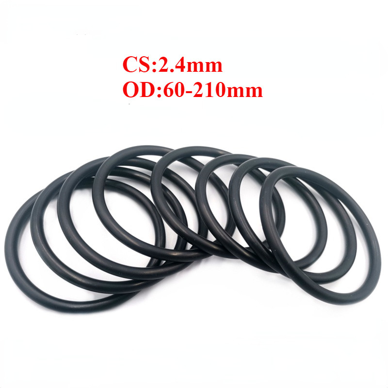 [FGHOQ-1-y] โอริง ORing O-ring ยางโอริง NBR เลือกขนาดได้  (CS2.4 mm. * OD60-210 mm)