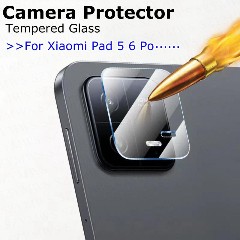 3 ชิ้นตัวป้องกันเลนส์กล้องสําหรับ Xiaomi Pad 6/Pad 6 6s Pro/Pad 6 Max 11 12.4 นิ้วฟิล์มกระจกนิรภัย