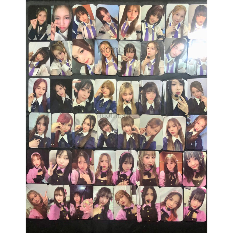 BNK48 Selfie card B Kiss me CGM48 Pim Paeyah Kaning Minmin Lookked Pancake L Marine Sita Marmink Hoop Monet