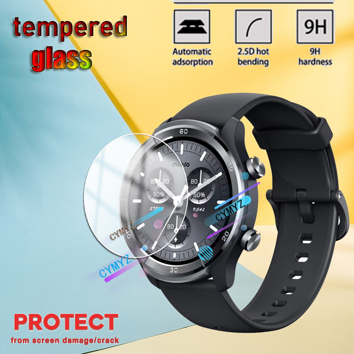 Mibro watch A2 A3 ฟิล์ม 9H กระจกนิรภัยป้องกันหน้าจอ Mibro watch A3 ฟิล์มใส Mibro watch A2 A3 ป้องกันหน้าจอ
