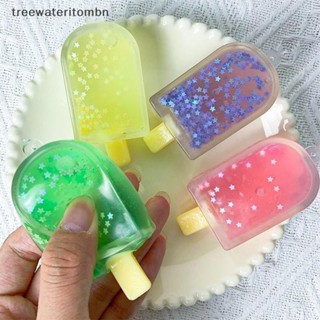 Tt 2 ชิ้น 2025 Mochi Taba Glitter Popsicle Stick Fluffy ไอศก…
