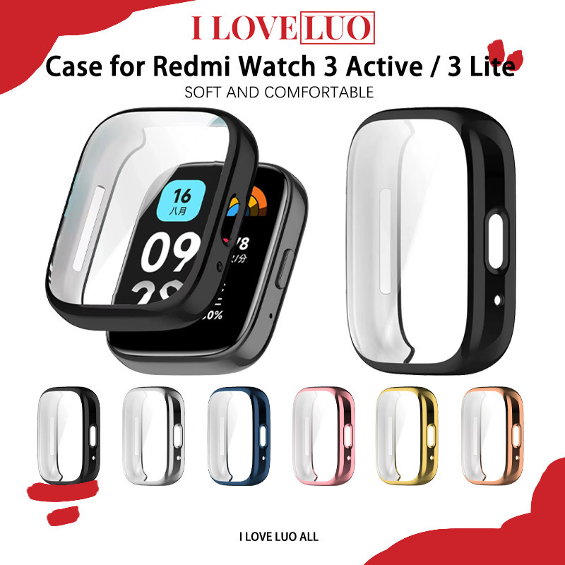 เปลือกฟิล์ม TPU for Redmi Watch 3 Active สมาร์ทนาฬิกาป้องกันหน้าจอ for Redmi watch 3 lite
