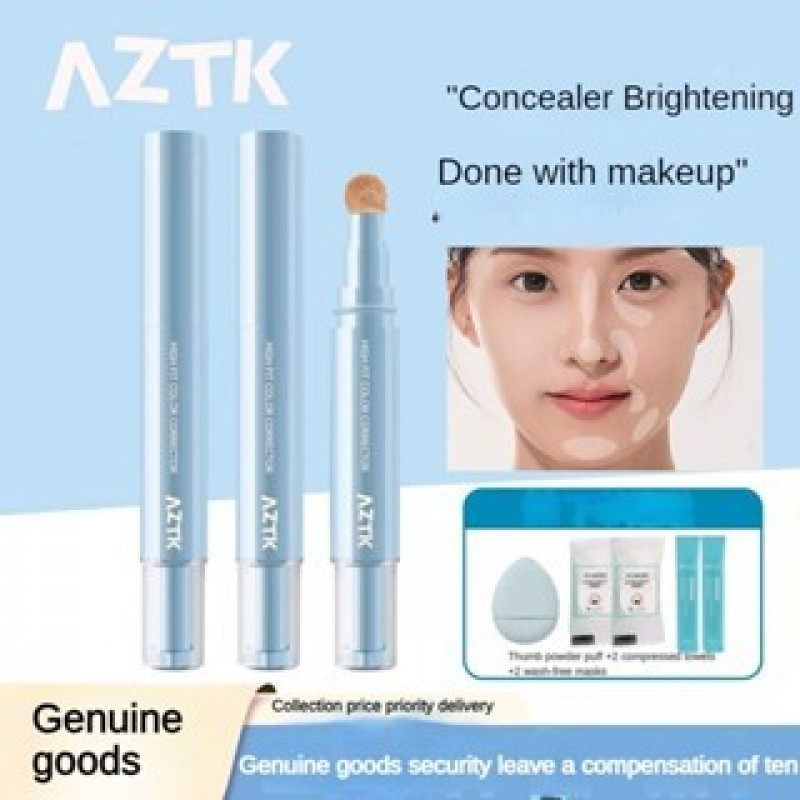 Aztk คอนซีลเลอร์ปากกา Brightening Liquid คอนซีลเลอร์ Moisturizing Water