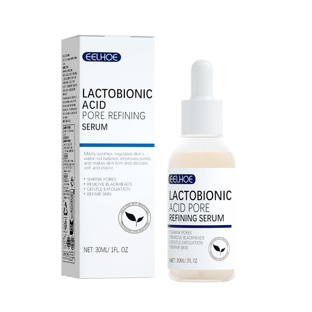 Lactobionic Acid Pore Shrink Face Serum Skin Repair Clean Blackheads Acne Skin Care Lasting Moisturizing เครื่องสําอางเกาหลี - รูปที่ 7