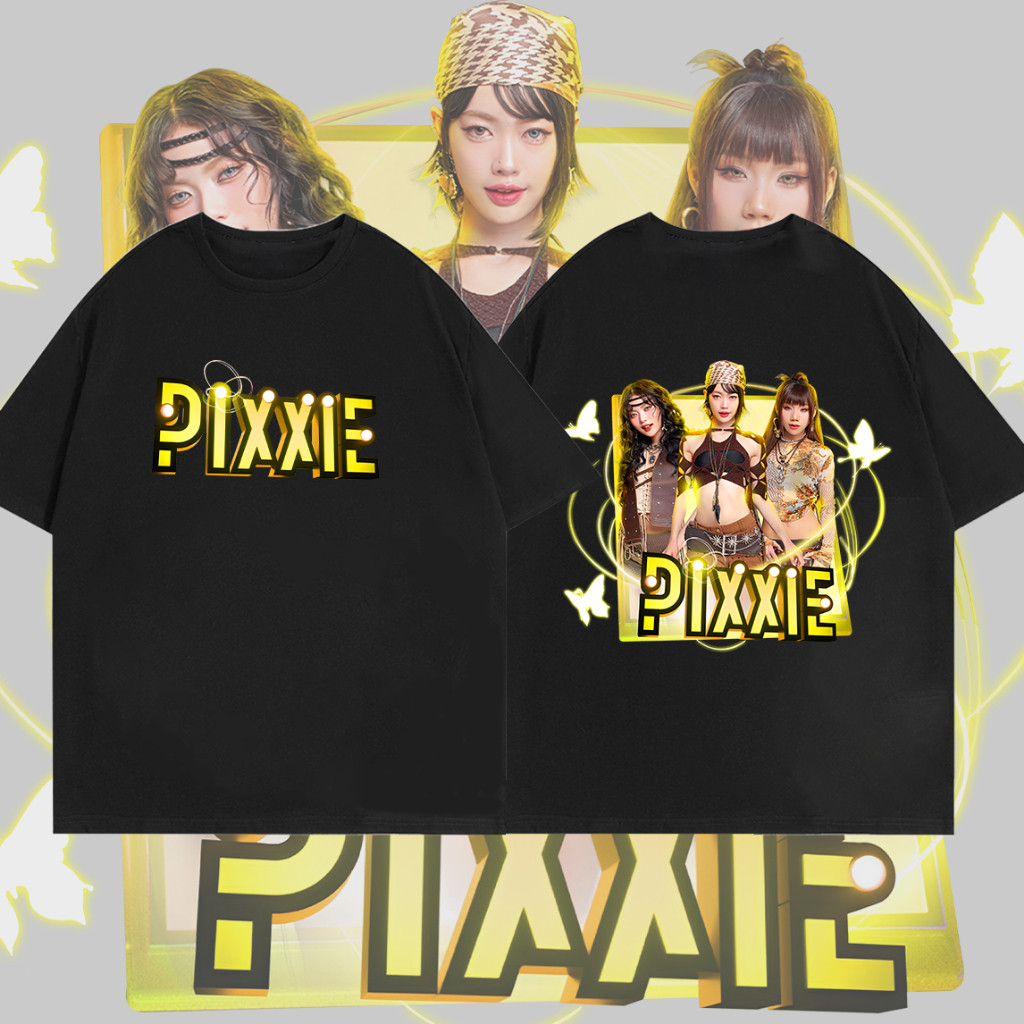 【New】 เสื้อยืดวงนักร้องยอดนิยมของไทย ขายดี เสื้อยืดเกิร์ลกรุ๊ป Pixxie เสื้อยืดเทศกาลดนตรี S-5XL Cott