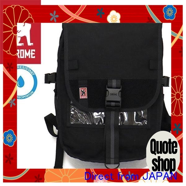 CHROME (Chrome) JP196 WARSAW SMALL BACKPACK กระเป๋าเป้สะพายหลัง Warsaw Small BLACK CH324[ส่งตรงจากปร