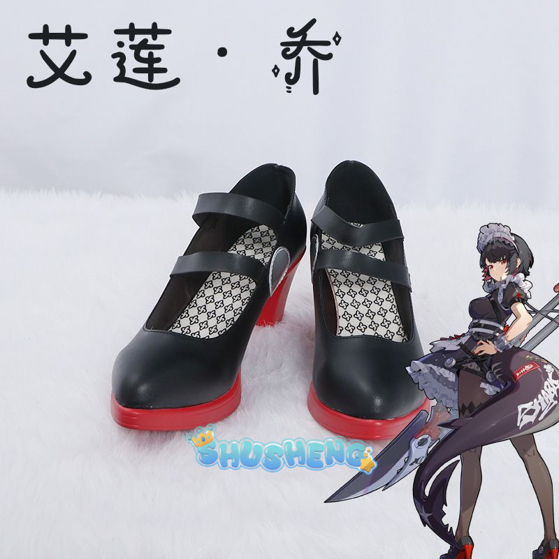 GE4 Zenless Zone Zero cos Victoria แม่บ้าน Ellen Joe คอสเพลย์ sheos Ellen Joe รองเท้า