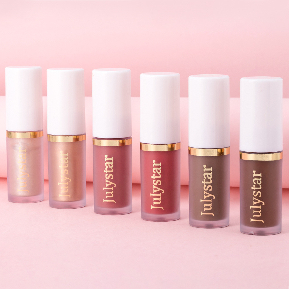 Julystar Bubble Blusher Liquid Pink Cheek Enhances Color Moisturizer Beauty Rouge Makeup Matte Liquid Blush Peach Face Natural Cheek Tint ราคา ถูกที่สุด ดีลบีเคเค แกลเลอรีภาพที่ 3