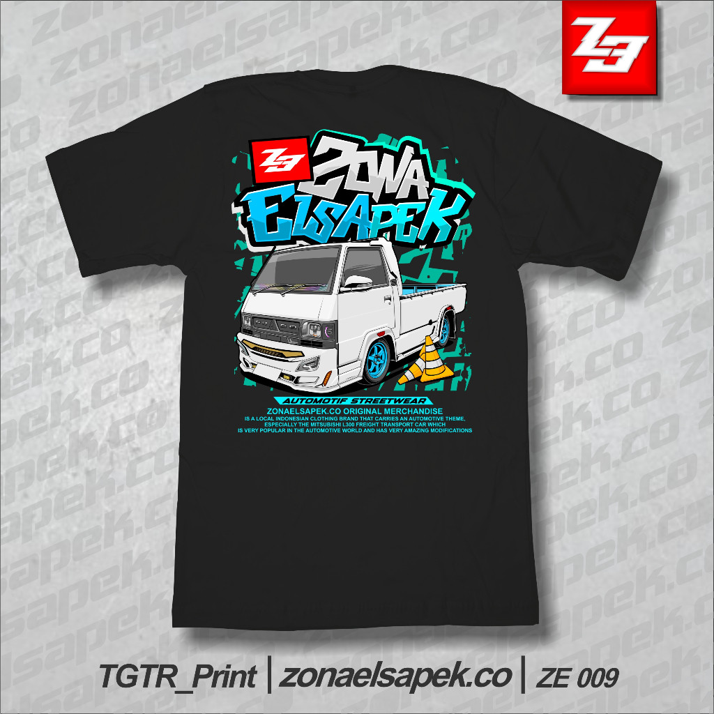 เสื้อยืด ELSAPEK L300 เสื้อยืด CANTER DRIVER เสื้อยืด CANTER เสื้อยืด