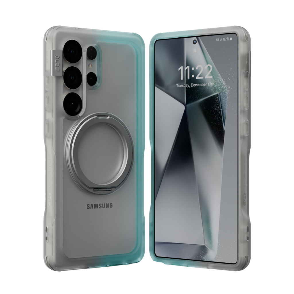 PLES Arche TwoFace Mag Stand Case สําหรับ Galaxy S25 Ultra Cover