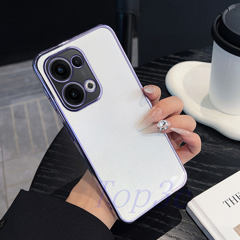 เคส OPPO Reno 13 Pro 5G/Reno 13F 5G/12 Pro/12F/11Pro/11F/Reno 8T 5G ซิลิโคนใส soft shell anti drop เคสป้องกันโทรศัพท์ SFDK - รูปที่ 7