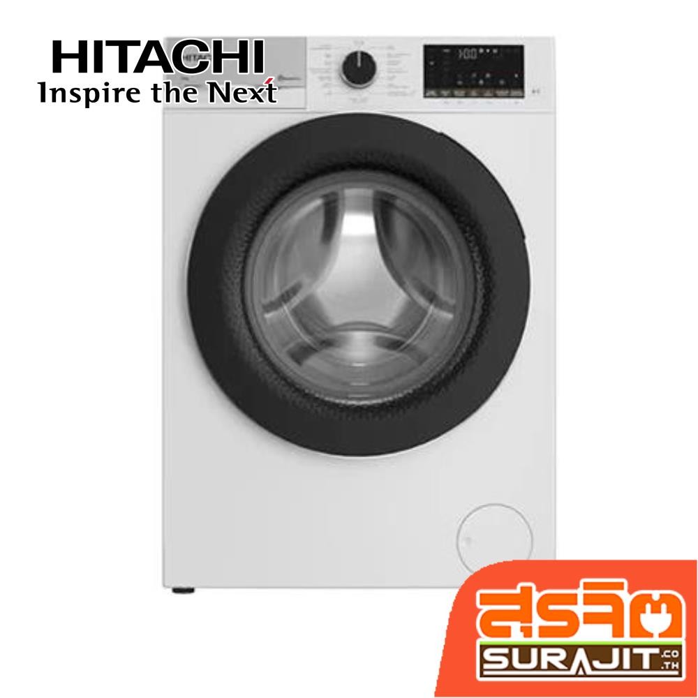 HITACHI เครื่องซักผ้าฝาหน้า 9 กก.Inverter รุ่น BD90YFVE (22915)