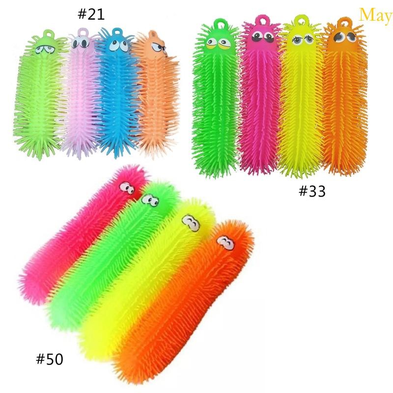 ดลกราหหหหห ทัยอุปกรณ์ต่อพ่วงเดิม ทัณฑ์เด็กแบบโต้ตอบ Vent Caterpillars ของเล่นเพื่อการศึกษากระพริบของเล่น LED