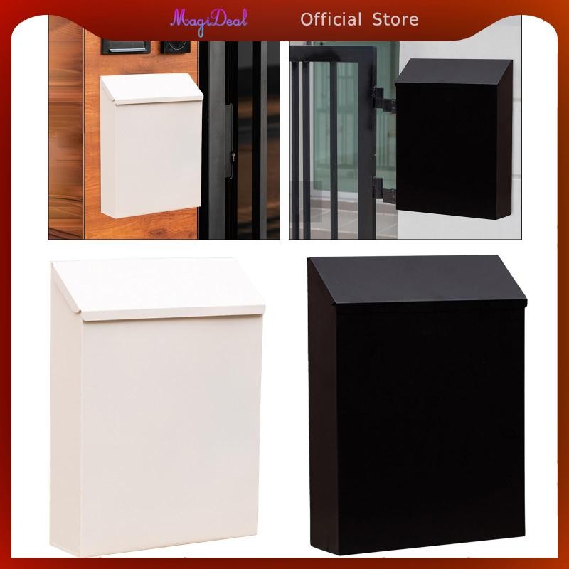 Magideal กล่องรับจดหมายติดผนัง Drop Box พร้อมล็อคโลหะ รูปที่ 6