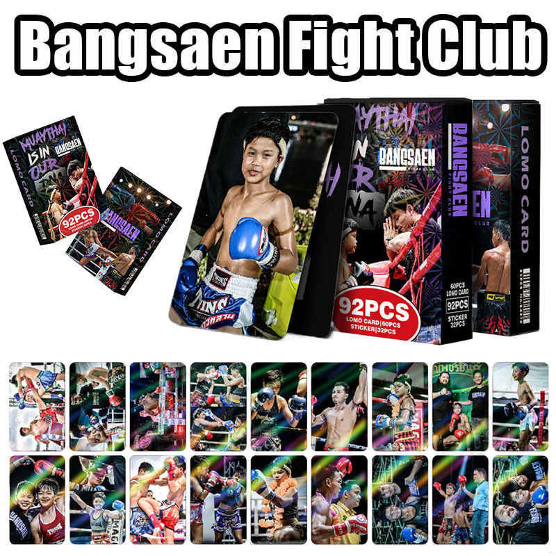 2025 ใหม่ 124 ชิ้น Bangsaen Fight Club สติกเกอร์ Fight Club Chuck Palhu Idol ของสะสม