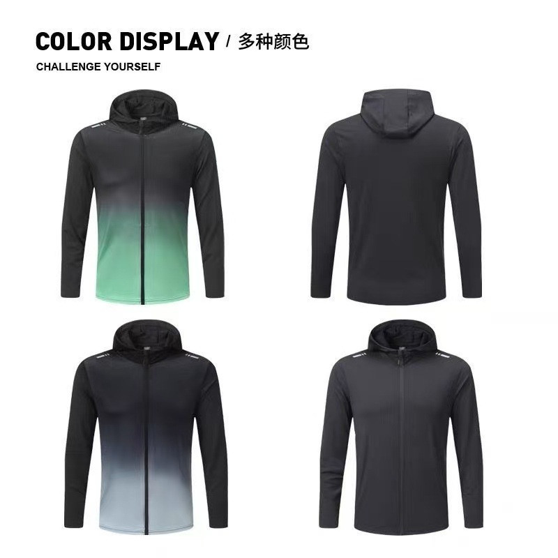 MR-DEER เสื้อคลุมกันเเดดกันลม เสื้อคลุมกันยูวี เสื้อแขนยาวมีฮู้ด ผ้าในร่อน รุ่น MK08