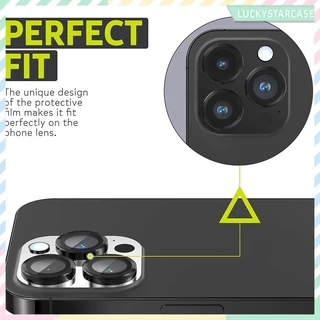 ฟิล์มกระจก ป้องกันเลนส์กล้อง สำหรับ iPhone 16 15 13 14 12 Pro Max 12 Pro Max 11 11Pro Max 14Plus MINI ฟิล์มกันรอยเลนส์