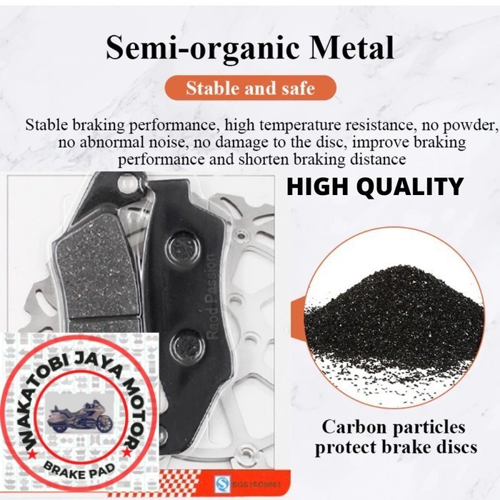 ผ้าเบรค SUZUKI RM-Z250 RMZ250 RMZ 250 2004-2015 RMZ450 RMZ 450 2005