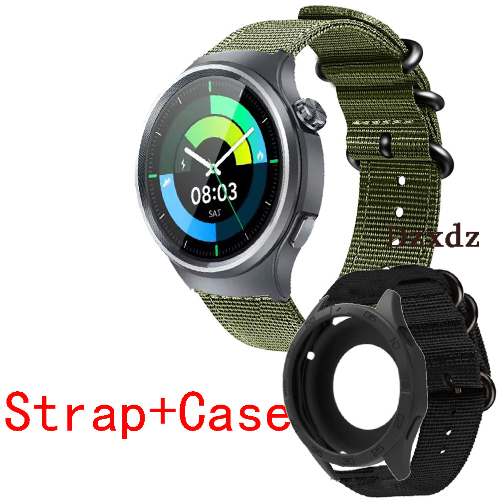 เคส Black Shark A3 สมาร์ทนาฬิกาหน้าจอฝาครอบป้องกันกันชนสําหรับ black shark นาฬิกา A3 Smartwatch สายคล้องคอสายรัดข้อมือไนลอนนาฬิกาอุปกรณ์เสริม