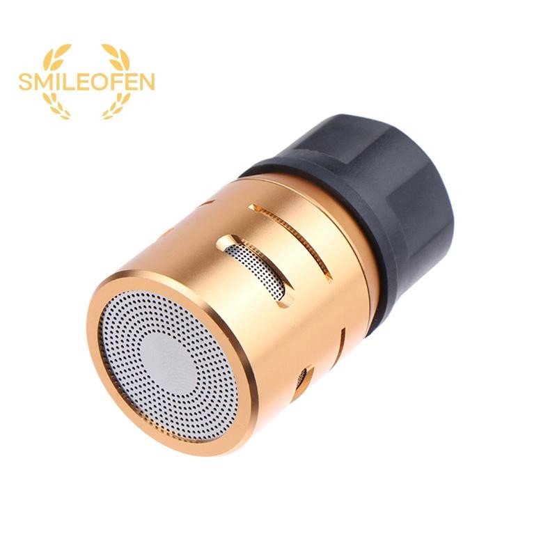 [Smileofen] อาชีพไมโครโฟนแคปซูลหัวไมค์เปลี่ยนแกนไมค์ High-Fidelity Voice Pickup อะไหล่ไมโครโฟนแบบไดนามิกใหม่
