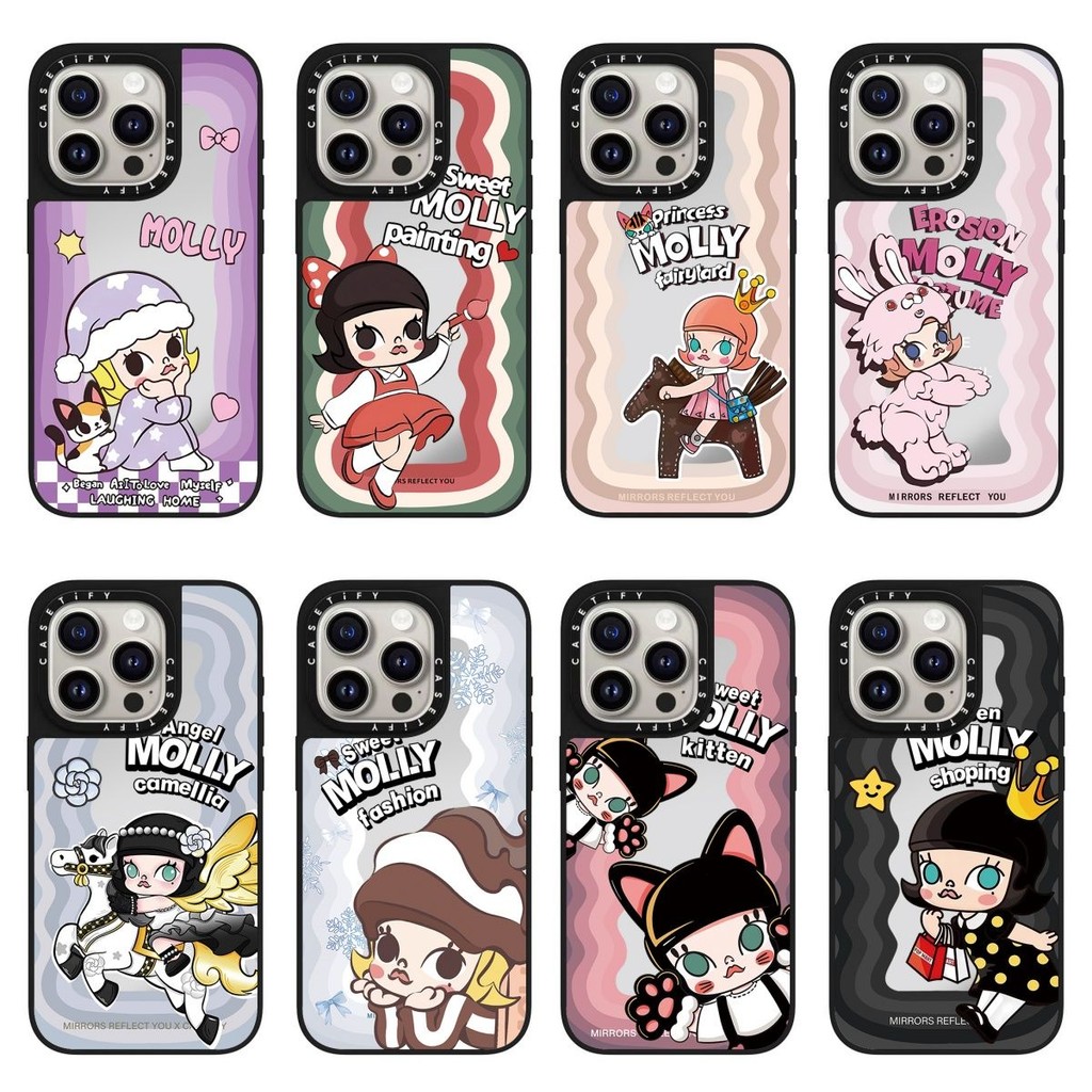 เคสโทรศัพท์ Apple สาวน้อยหวานเท่ MOLLY เหมาะสำหรับ iPhone16ProMax
