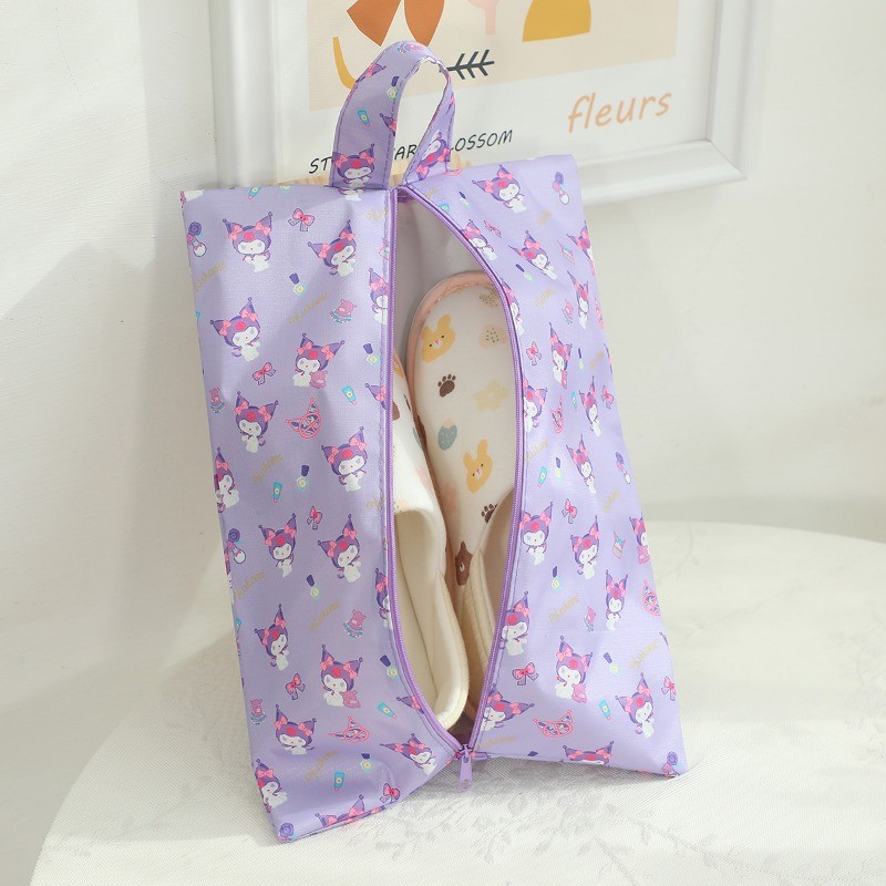ถุงเก็บรองเท้าและของใช้การ์ตูน ความจุใหญ่ ใส่ได้ทุกสิ่งที่ต้องพกไปเที่ยว - รูปที่ 2