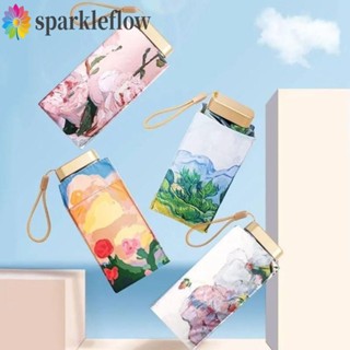 Sparkleflow Sun Umbrella, Mini Anti UV Rain Umbrella ป้องกัน…