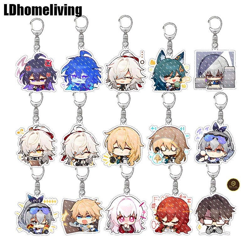 พวงกุญแจดาวอะคริลิค Honkai luocha yukong - DH