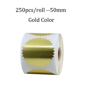 250ชิ้น/ม้วนสีนูนสติ๊กเกอร์ลายนูนแสตมป์,ปรับแต่งเปล่านูนตราฉลากธุรกิจสติกเกอร์รางวัลพรรคโปรดปราน