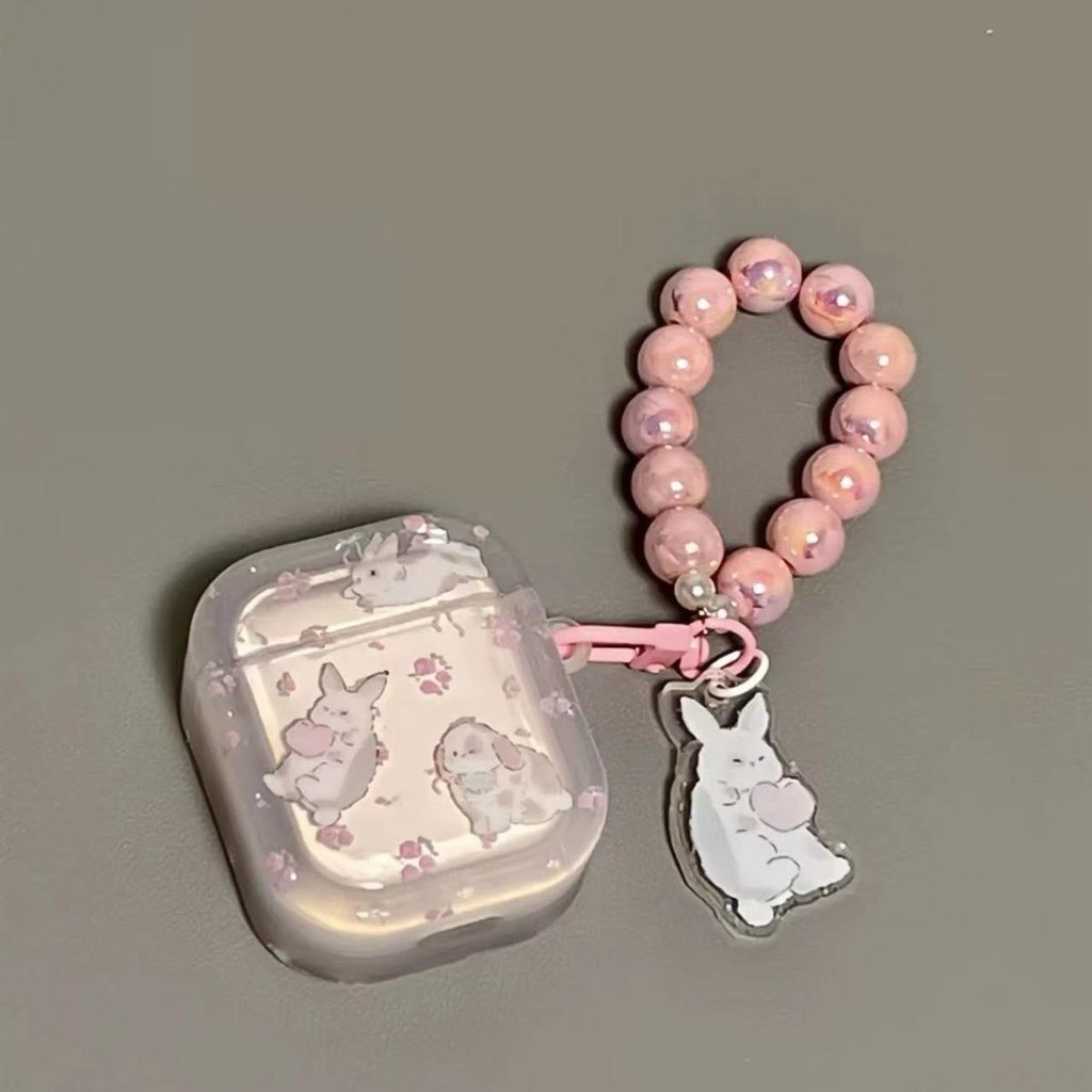 แมวน่ารัก ins Lenovo LP40 เคสหูฟัง LP40 ไร้สาย Lenovo LP40 บลูทูธพร้อมเคสป้องกันโซ่