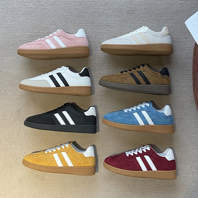 รองเท้าผ้าใบพื้นหนาขนาดใหญ่สำหรับผู้หญิง ขนาด 41-42 พร้อมให้เลือกถึง 8 สี