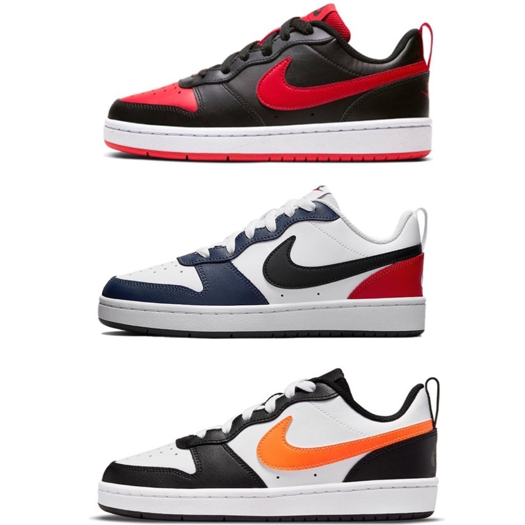 NIKE COURT BOROUGH LOW DUNK BQ5448-007-115 DO7446-101