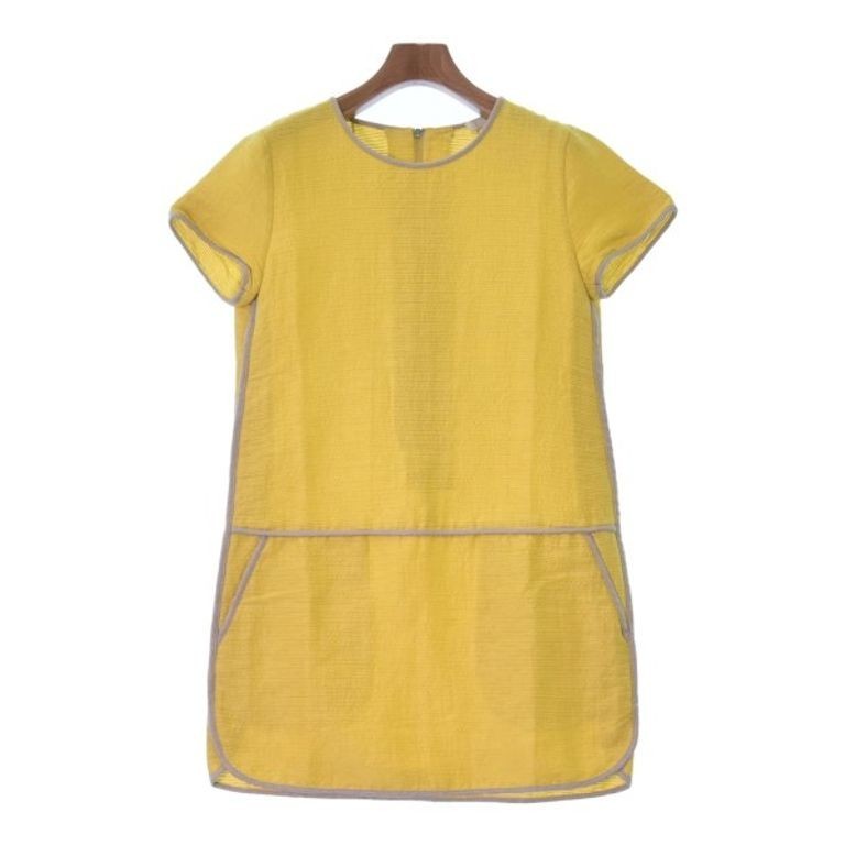 Max Mara Dress Women Yellow Direct from Japan Secondhand