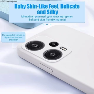 Poco F5 PocoF5 Pro เคส ของแท้ ซิลิโคนนิ่ม กันกระแทก สําหรับ Xiaomi Poco F5 F5Pro