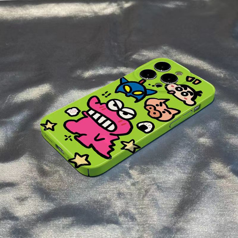 เคสโทรศัพท์มือถือ ลายการ์ตูนชินจัง สําหรับ iphone11 12 13 15 14promax 14pro 13promax x xs xr i8 7plus mini