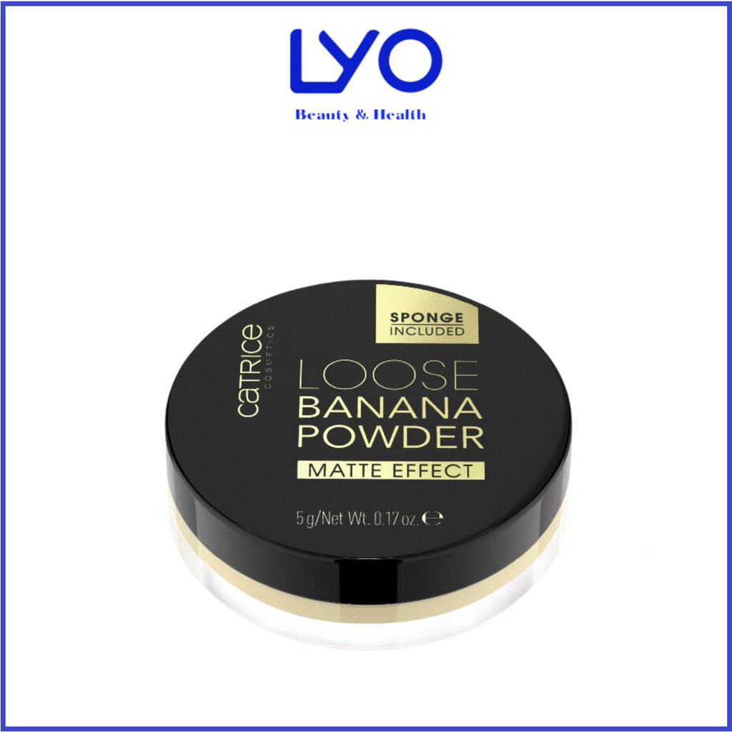 Catrice Loose Banana Powder คอนซีลเลอร ์ ธรรมชาติน ้ ํามันอัลคาไลน ์ 5g