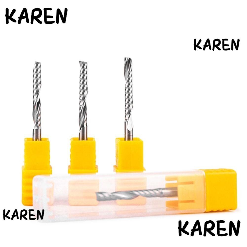 Karen ดอกกัดมิลลิ่ง CNC สําหรับงานไม้